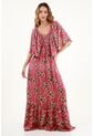 Vestido Largo Estampado Para Mujer de topmark