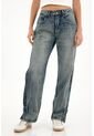 Topmark Jean Con Aberturas Y Charreteras En Costados Para Mujer de topmark