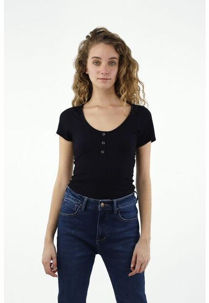 Body Negro Para Mujer