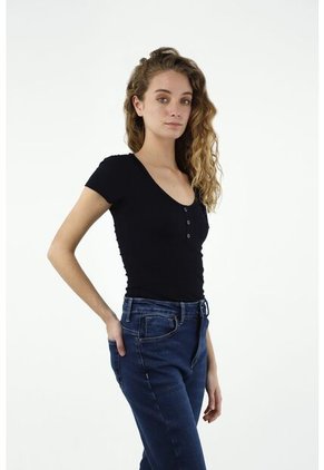 Body Negro Para Mujer