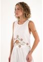 Topmark Camisa Manga Sisa Crudo Para Mujer de topmark
