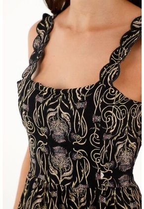 Vestido Largo Con Boleros Para Mujer