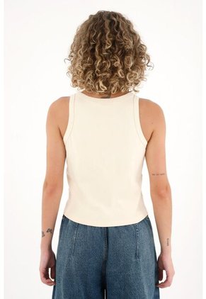 Topmark Camiseta Tipo Esqueleto Crudo Para Mujer