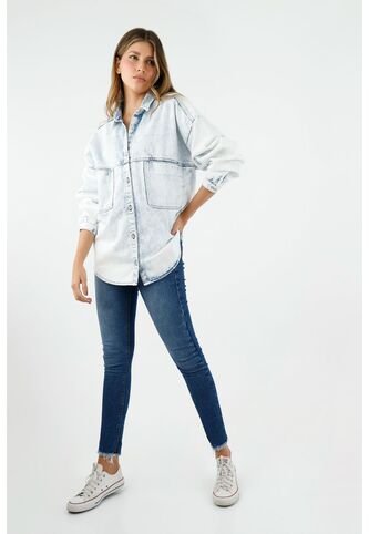 Topmark Chaqueta Azul Para Mujer topmark