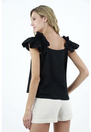 Camisa Negra Para Mujer