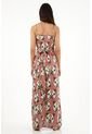 Vestido Largo Con Diseño Cruzado Para Mujer de topmark