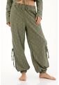 Topmark Pantalón Jogger Bordado Verde Para Mujer de topmark