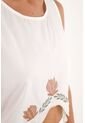 Topmark Camisa Manga Sisa Crudo Para Mujer de topmark