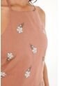 Topmark Camisa Halter Con Estampado De Flores Para Mujer de topmark