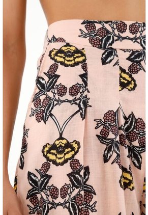 Topmark Bermuda De Tiro Alto Estampada Para Mujer