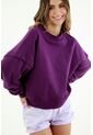Buzo Oversize Morado Para Mujer de topmark