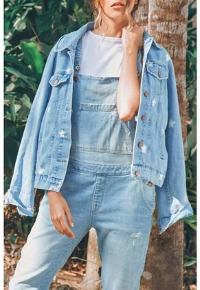 Overall Para Mujer TopMark, Fondo Entero