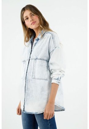 Topmark Chaqueta Azul Para Mujer