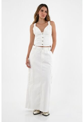 Camisa Crudo Tipo Corsé Para Mujer topmark