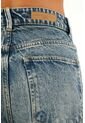 Topmark Jean Mom Tiro Alto Azul Para Mujer de topmark