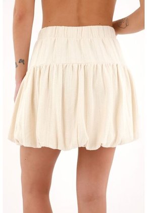 Topmark Falda Tipo Globo Crudo Para Mujer