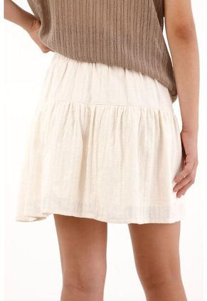 Topmark Falda Corta Con Bolero Crudo Para Mujer