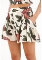Topmark Bermuda Con Estampado De Flores Para Mujer de topmark