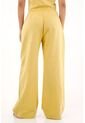 Topmark Pantalón Recto De Tiro Alto Amarillo Para Mujer de topmark