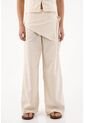 Topmark Pantalón Wide Leg Con Pañoleta Para Mujer de topmark
