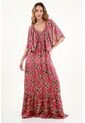 Vestido Largo Estampado Para Mujer de topmark