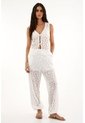 Topmark Pantalón Tiro Alto En Ojalillo Para Mujer de topmark