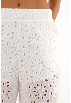 Topmark Pantalón Tiro Alto En Ojalillo Para Mujer