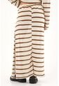 Topmark Falda Larga Tejida A Rayas Multicolor Para Mujer de topmark