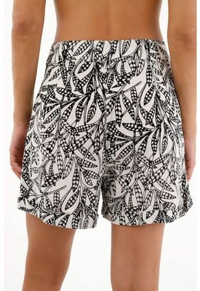 Topmark Bermuda De Tiro Alto En 100% Algodón Para Mujer