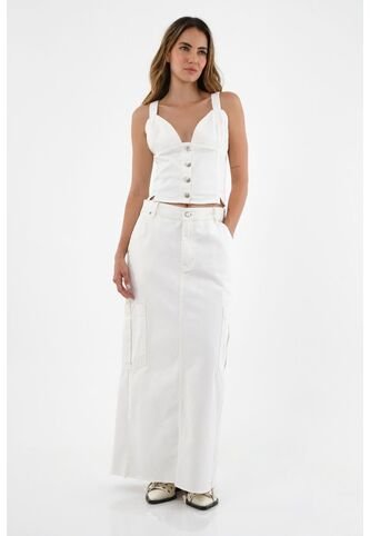 Camisa Crudo Tipo Corsé Para Mujer topmark