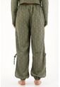 Topmark Pantalón Jogger Bordado Verde Para Mujer de topmark