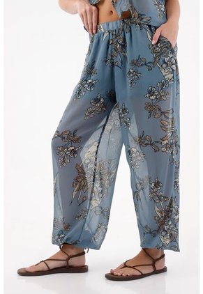 Topmark Pantalón Con Estampado Floral Para Mujer