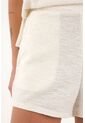 Topmark Short De Tela Con Textura Crudo De Acabado Suave Para Mujer Con Acabado Suave de topmark