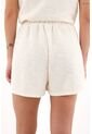 Topmark Short De Tela Con Textura Crudo De Acabado Suave Para Mujer Con Acabado Suave de topmark