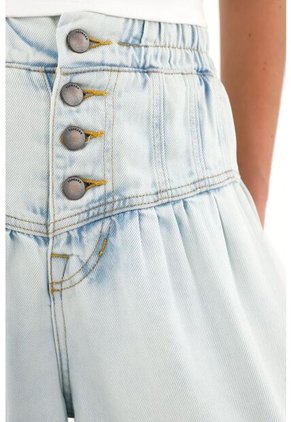 Topmark Jean Con Pretina Elástica Tono Claro Para Mujer