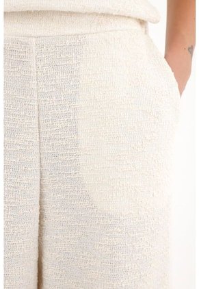 Topmark Pantalón Bota Recta Crudo Para Mujer