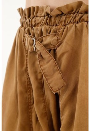 Pantalón Café Oversize Para Mujer