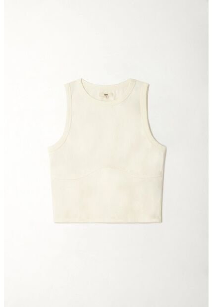 Topmark Camiseta Ajustada Tipo Esqueleto Crudo Para Mujer