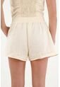 Topmark Short Con Encaje Crudo Para Mujer de topmark