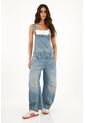 Enterizo Tipo Overall En Denim Para Mujer de topmark