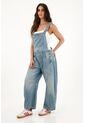 Enterizo Tipo Overall En Denim Para Mujer de topmark