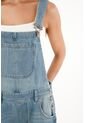 Enterizo Tipo Overall En Denim Para Mujer de topmark