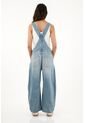 Enterizo Tipo Overall En Denim Para Mujer de topmark