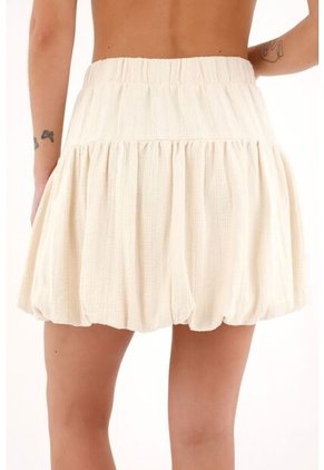 Topmark Falda Tipo Globo Crudo Para Mujer