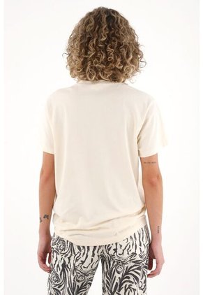 Topmark Camiseta Con Detalle Anudado Crudo Para Mujer