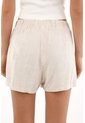 Topmark Falda Short Con Botones Crudo Para Mujer de topmark
