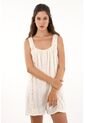 Topmark Enterizo Corto Tipo Mono Crudo Para Mujer de topmark