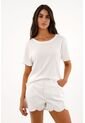 Topmark Camiseta Blanca De Tacto Suave Para Mujer de topmark