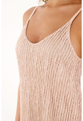 Topmark Vestido Largo En Tela De Punto Para Mujer