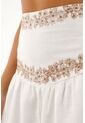 Topmark Falda Corta Con Estampado De Flores Para Mujer de topmark